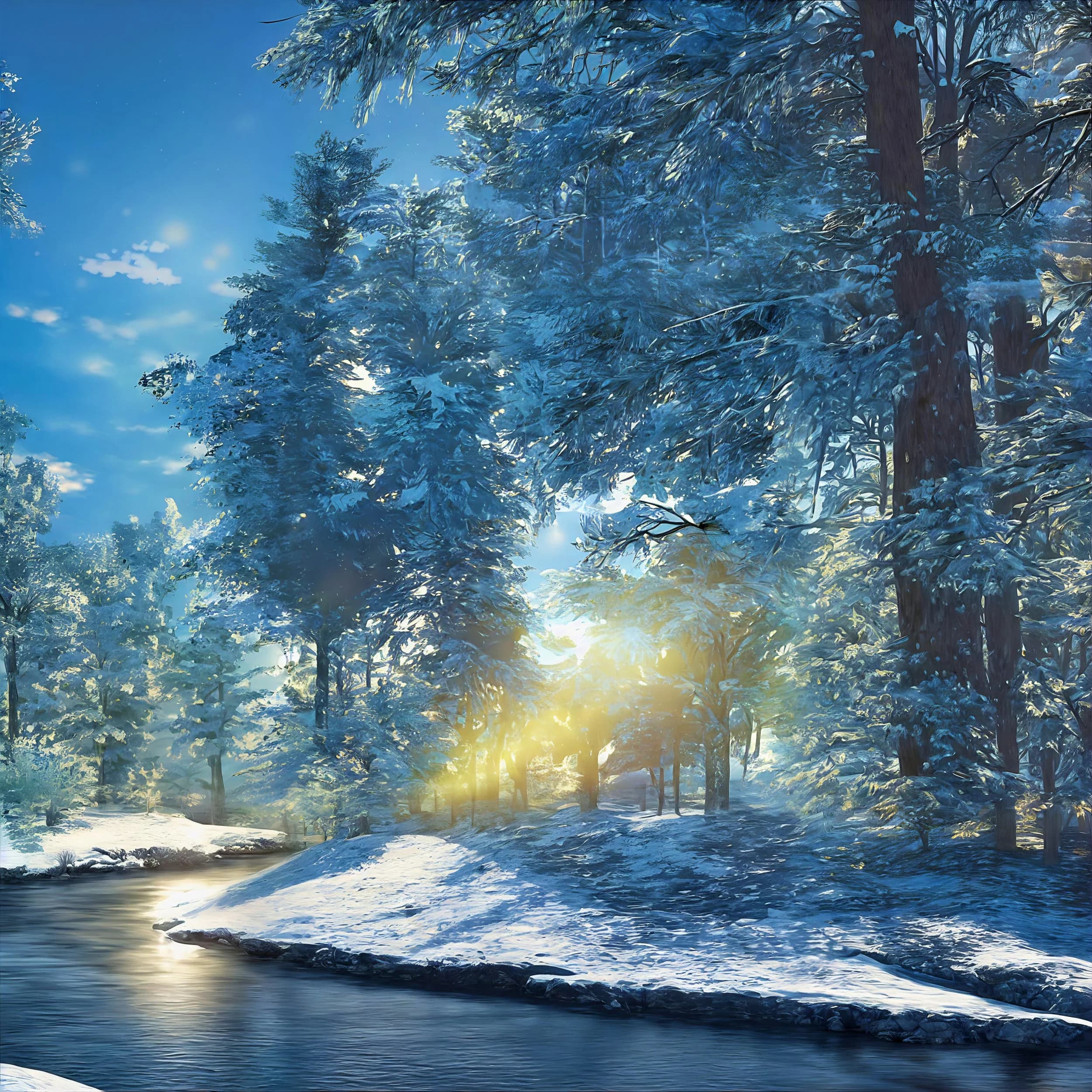 Nottawasaga River: Winter