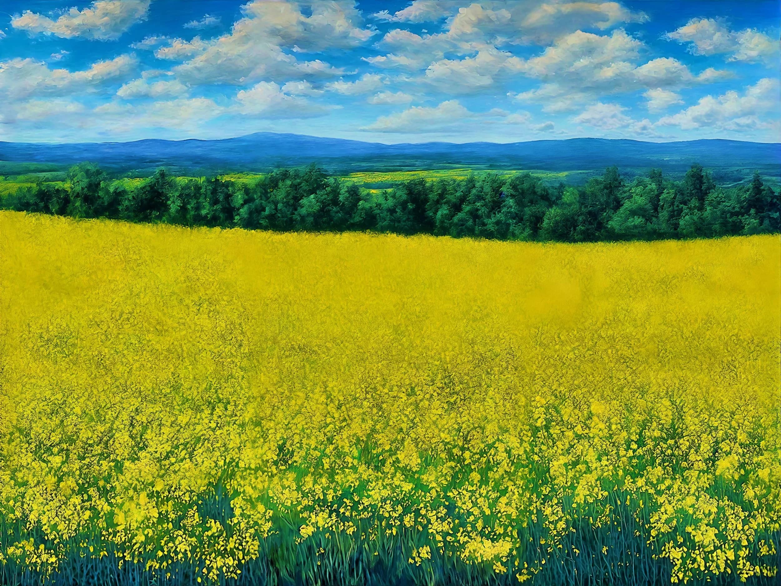 Ravenna Canola Field