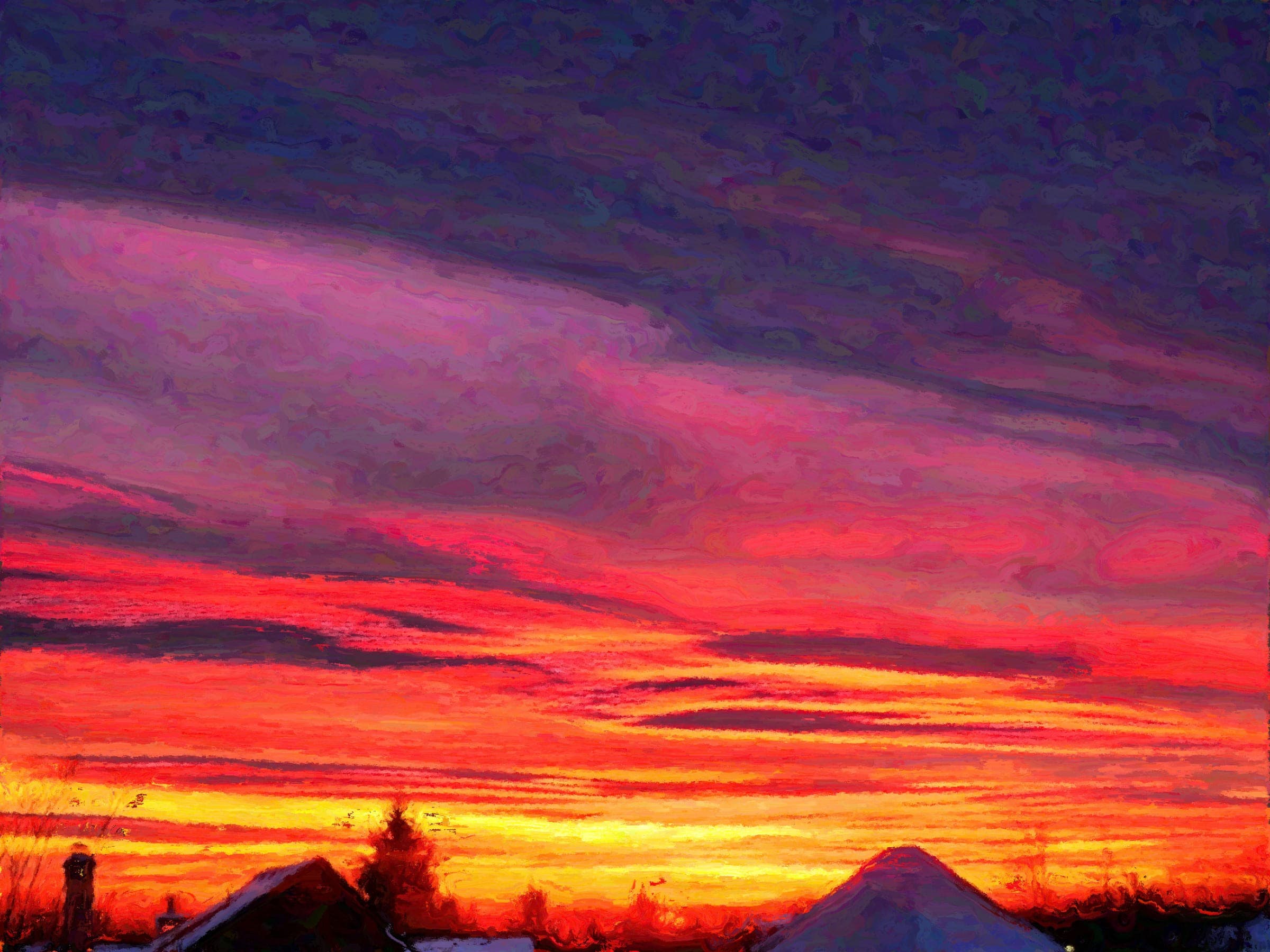 Blue Mountain Sunrise